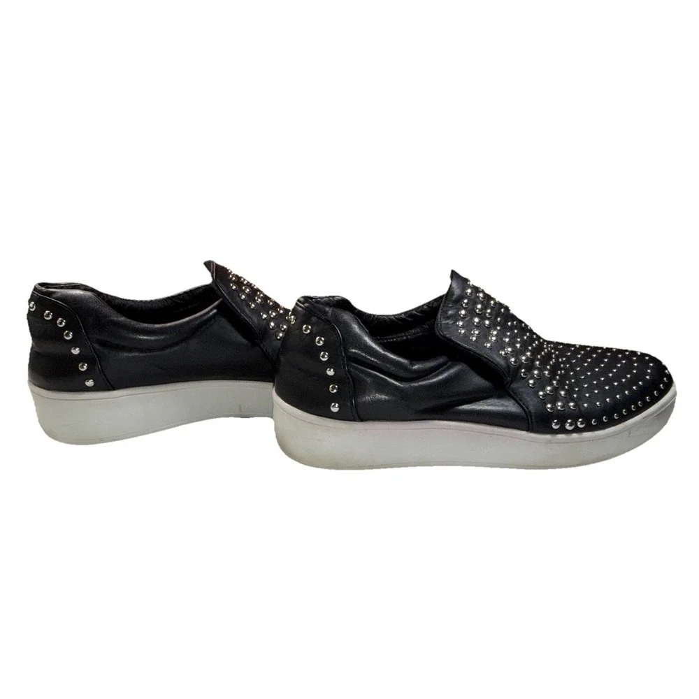 STEVE MADDEN Coulter Skate Stud Rivet Loafer Slip On Platform Sneaker Shoes 6.5